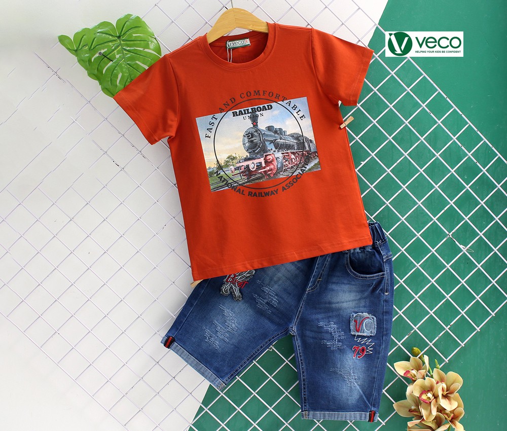 Xưởng may quần áo trẻ em xuất khẩu giá sỉ VECO